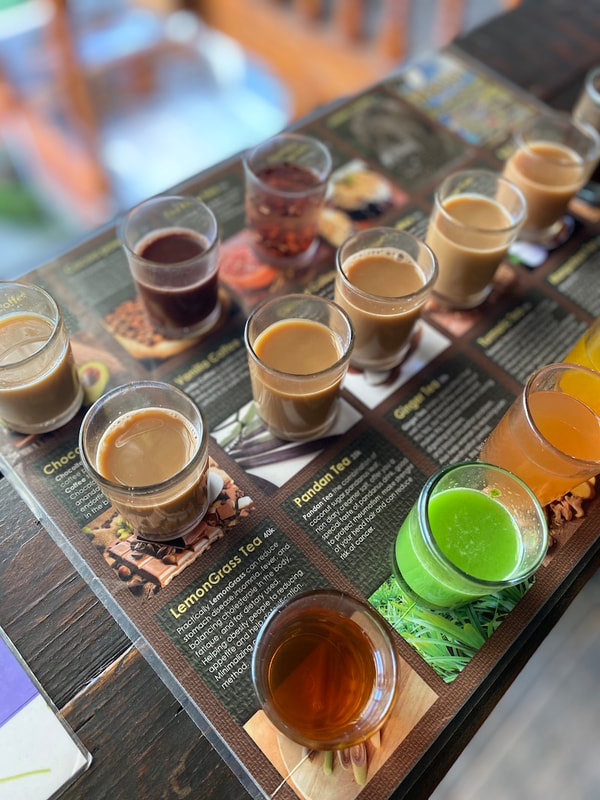 Coffee Plantation Tasting Paddle Bali
